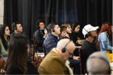Participantes durante o Prêmio Inbix Agroleite Inovador 2025