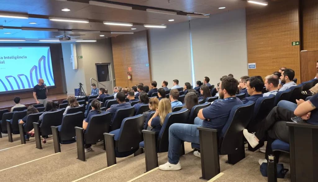 Workshop Inbix de IA: sala corporativa